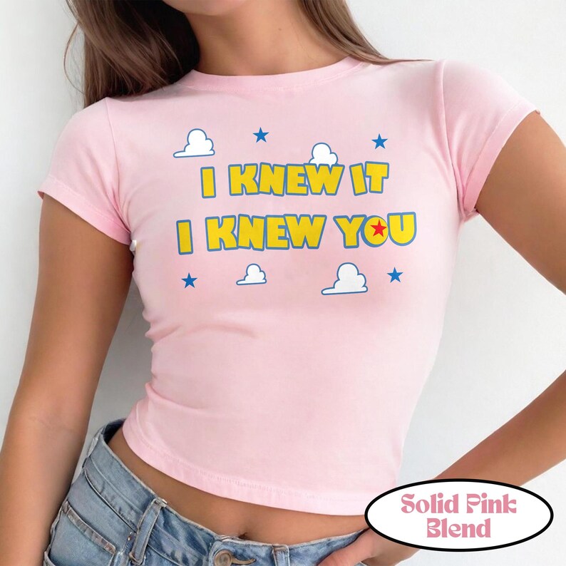 Camiseta para bebé de Toy Story "Lo sabía, te conocía", camiseta para bebé de Toy Story 5 "Amistad", camiseta de Woody y Buzz Lightyear, camiseta a juego para la familia de Toy Story imagen 6