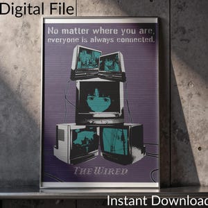 Serial experiments lain poster - Etsy 日本
