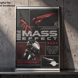 Póster de Mass Effect - Archivo digital