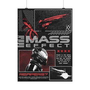 Mass Effect Rolled Up Poster