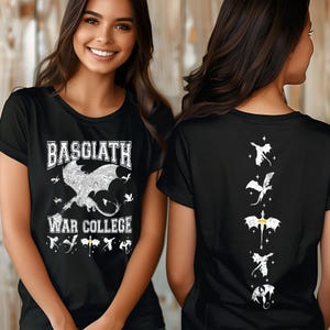 Basgiath War College Dragon Rider Shirt - Bookish Fantasy Tee