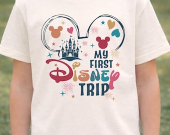 My First Disney Trip Sweatshirt, Disneyland My First Trip Sweatshirt, Disneyland Vacation Sweatshirt