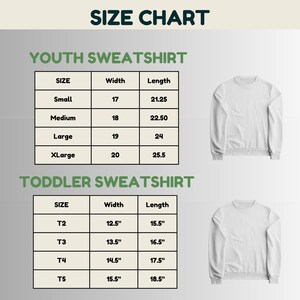 Personalized Reindeer Christmas Crew Sweatshirt, Toddler Sweater, Xmas Pajamas Top image 19