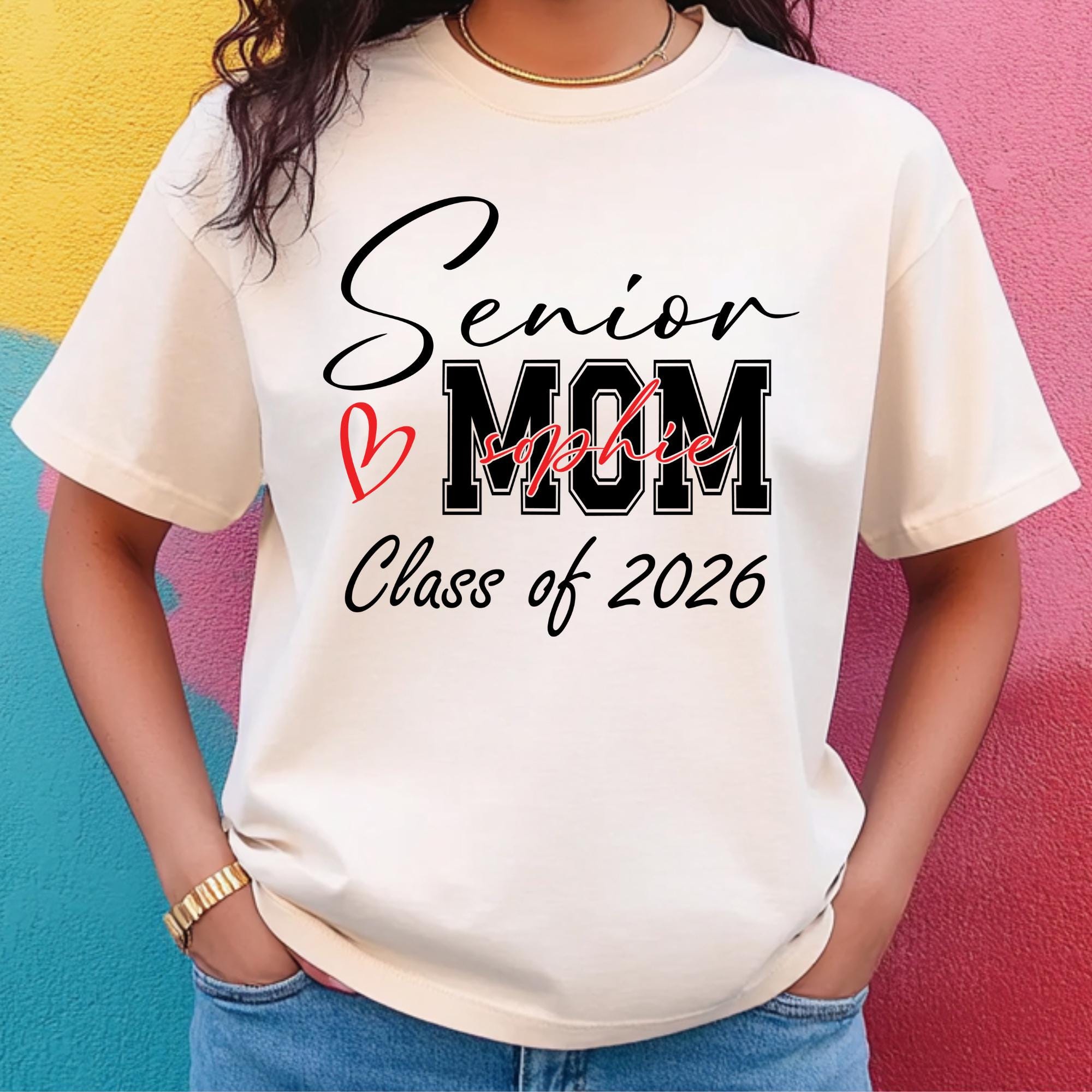Amazon Senior Mom Volleyball Shirts Graphic Tees For Mom
