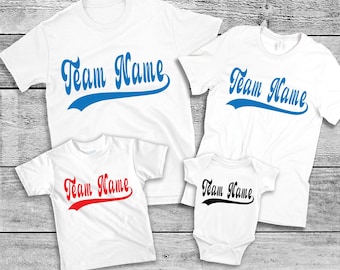 Custom Family Gameday Jersey Shirt: Matching Sports Fan Tee