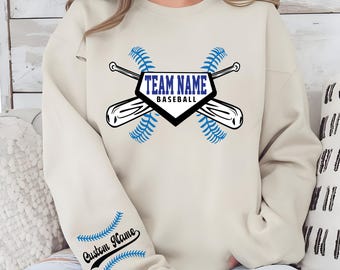 Custom Baseball Team Name T-Shirt: Senior mom dad shirt, Baseball Mama, Softball Mama