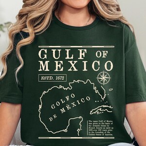 Gulf of Mexico Est 1672 T-shirt - Gulf Coast Beach Tee