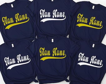 Gameday T-Shirt: Custom Team Jersey - Family Sports Fan Tee