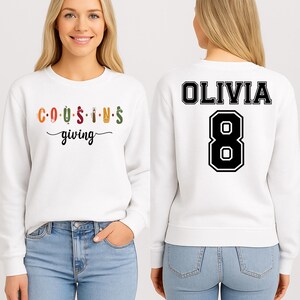 Cousins Giving Thanksgiving Matching Shirt: Holiday Family Tee