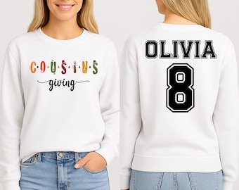 Cousins Giving Thanksgiving Matching Shirt: Holiday Family Tee