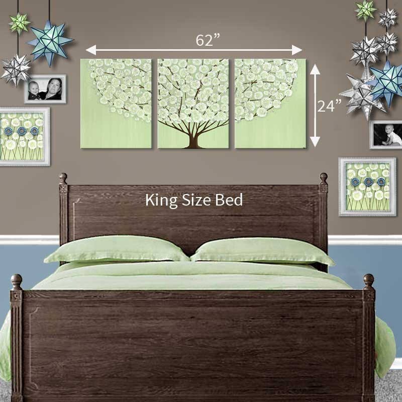 2 Pictures Above Your King Bed Transform Your Bedroom with Inspiring