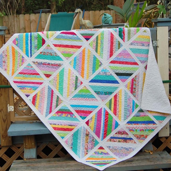 Colorful String Quilt