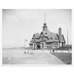 The Head House, South Boston | Wall Decor | Black and White Wall Art | Digital Download Printable Vintage | Restored Historic Photograph