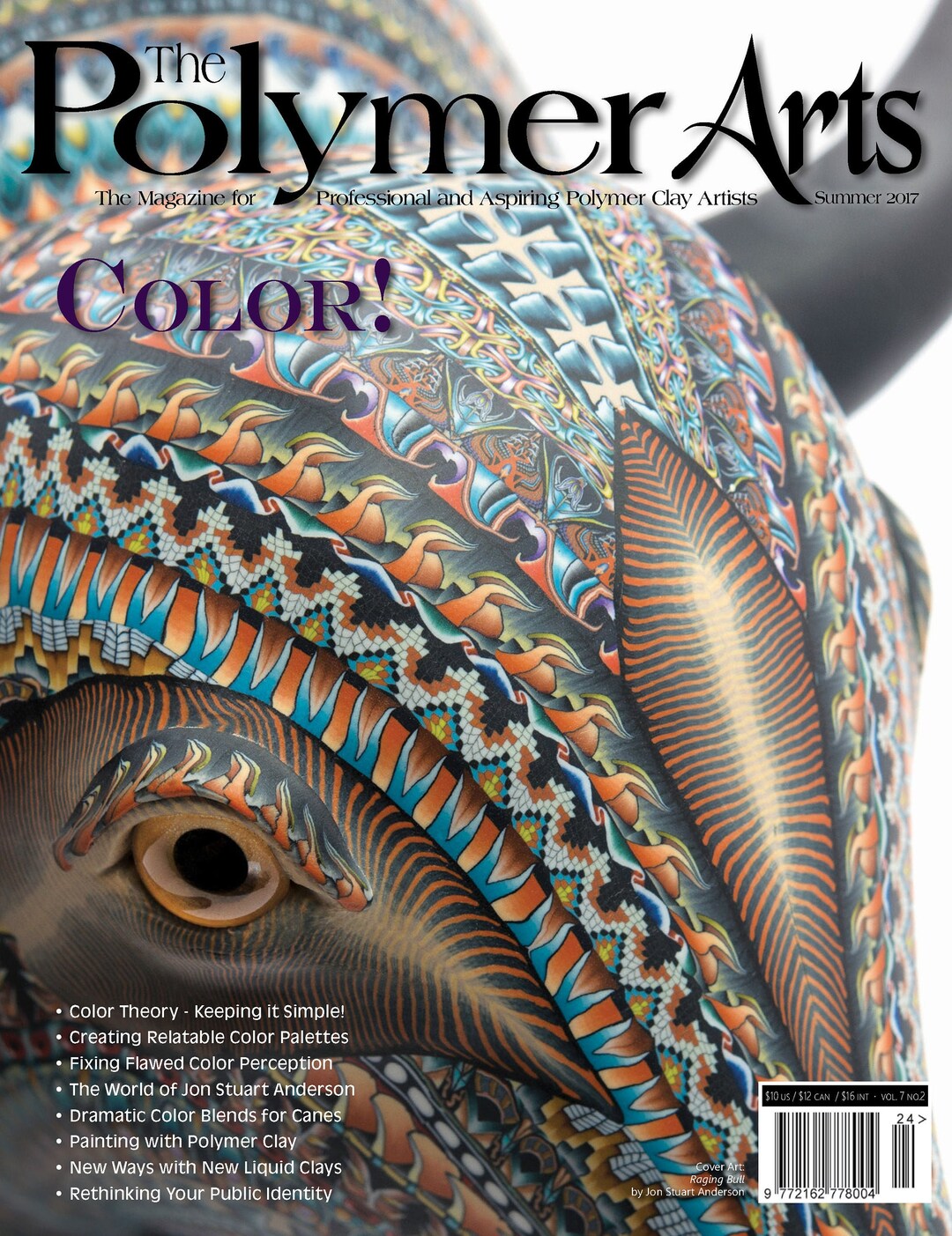 The Polymer Arts Summer 2017 - Color Vol.7. No.2 [digital/pdf] - Etsy