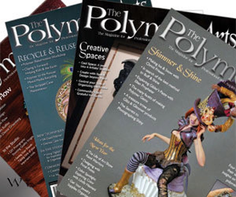 The Polymer Arts Winter 2012Shimmer & Shine Vol.2, No.4 Digital/PDF image 3
