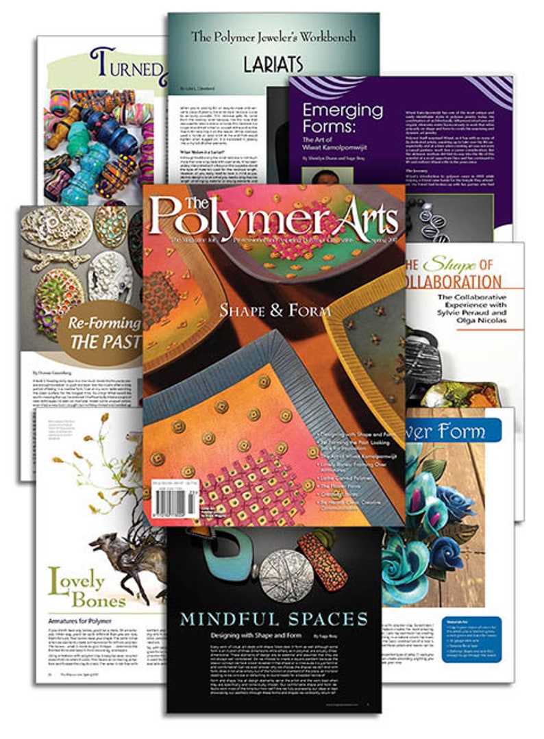 The Polymer Arts Spring 2017Shape & Form Vol.7. No.1 image 3