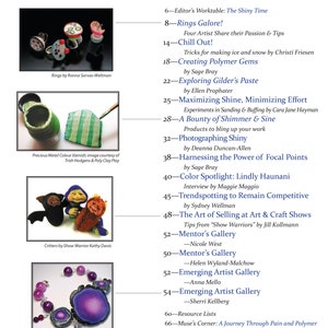 The Polymer Arts Winter 2012Shimmer & Shine Vol.2, No.4 Digital/PDF image 2