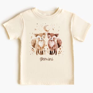 Gemini Zodiac Sign Kids T-Shirt, Birth Astrology Kids T-Shirt, Zodiac Kids Shirt, Zodiac Sign, Horoscope Shirt, Birthday Gift, Astrology