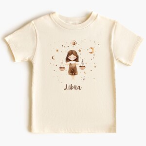 Libra Zodiac Sign Kids T-Shirt, Birth Astrology Kids T-Shirt, Zodiac Kids Shirt, Zodiac Sign, Horoscope Shirt, Birthday Gift, Astrology