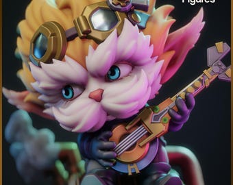 Chibi Hairy Genie