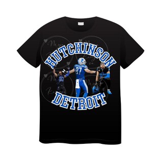 Lions Shirt, Detroit Lions Vintage T-shirt, Aidan Hutchinson Shirt