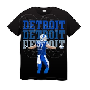 Lions Shirt, Detroit Lions Vintage T-shirt, Aidan Hutchinson Shirt