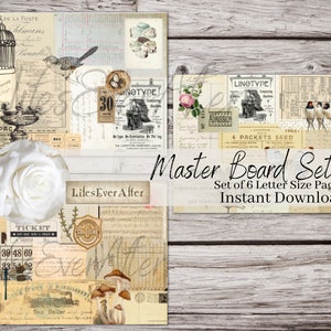 Tableros maestros, tablero maestro digital, diario basura, tableros maestros de diario, papel de diario, descarga instantánea