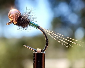 Apex Rainbow Dropper Jig - 3pcs Fly fishing flies