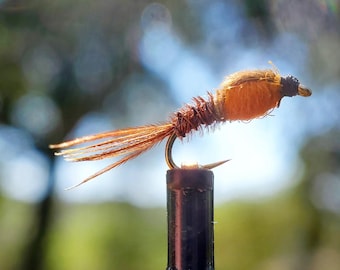 Apex Hot Body Pheasant Tail Nymph - 3pcs Fly fishing flies