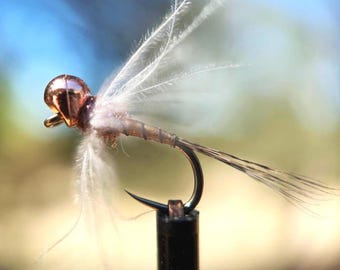 Dropped Jack Daniels Jig  (20% Heavier!) - 3pcs Fly Fishing Flies