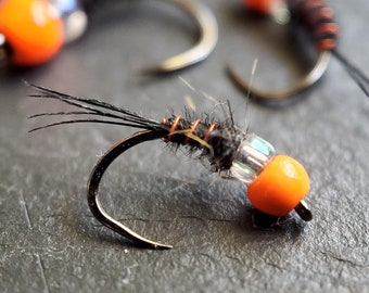 Apex Crystal Collar Pheasant Tail Nymph - 3pcs Fly Fishing Flies