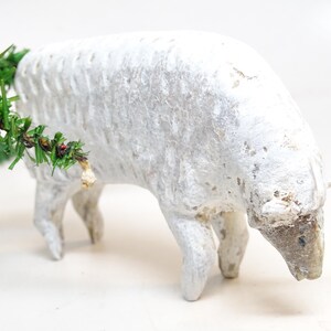 Antique Black Putz Sheep - Etsy