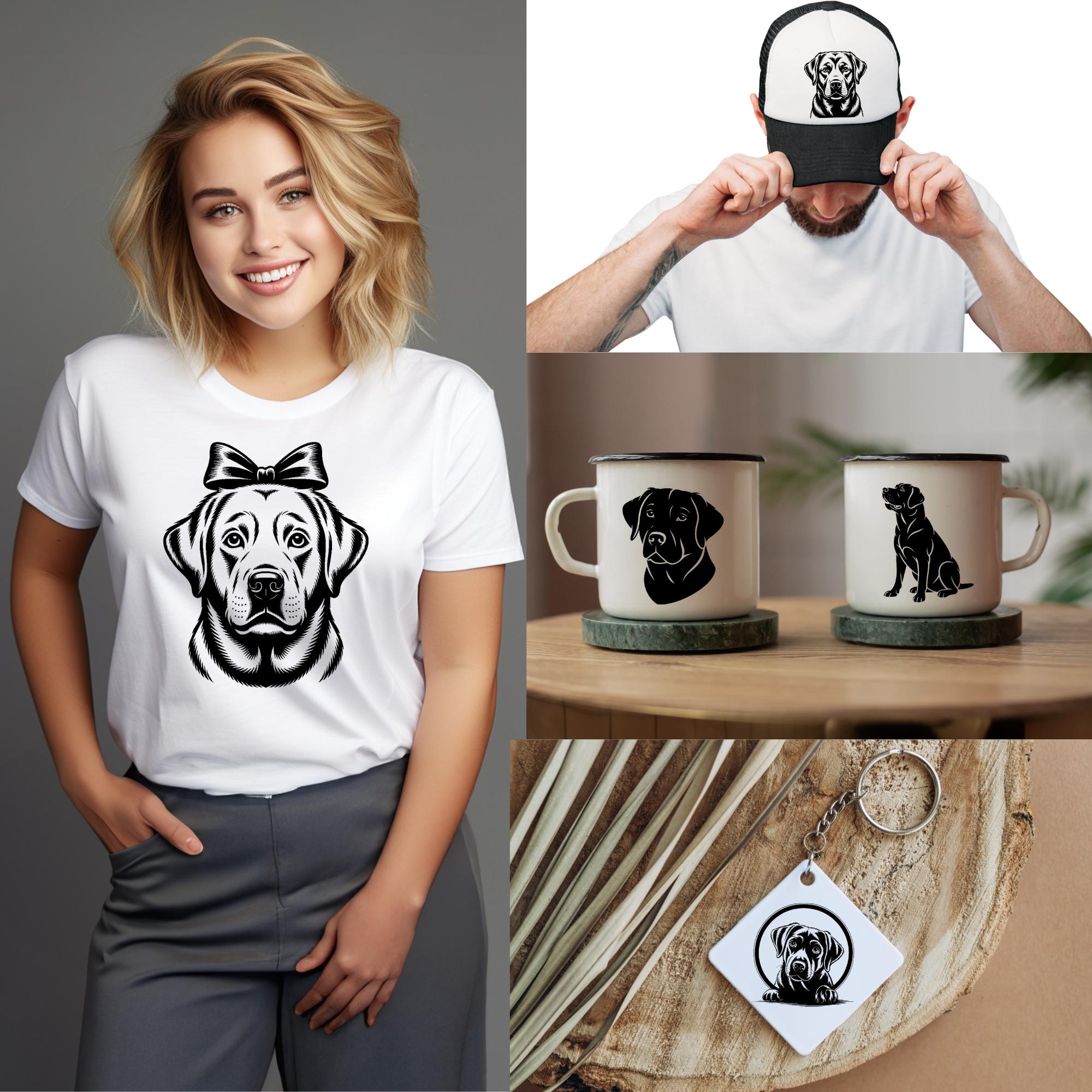 Labrador Retriever SVG Bundle 365 Designs – Lab Dog SVG, Puppy Clipart ...