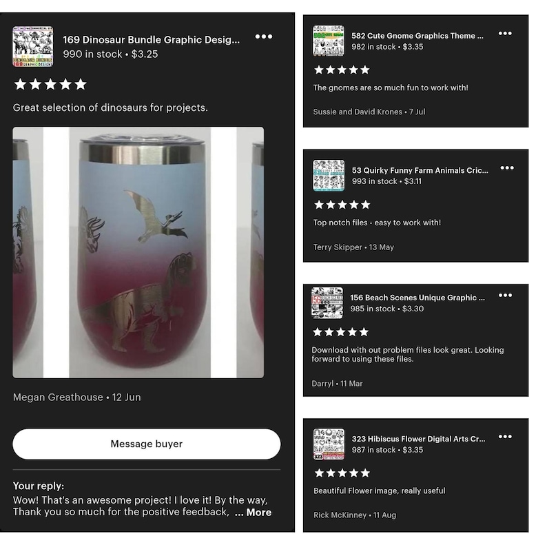 May include: A stainless steel insulated tumbler with a silver rim and a design featuring dinosaurs. The tumbler has a gradient of colors, transitioning from red to blue. The design includes a Pterodactyl and a Tyrannosaurus Rex.