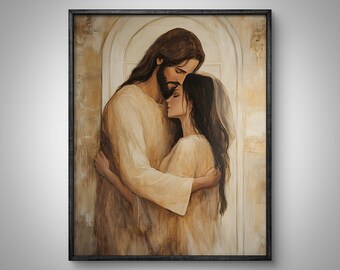 キリスト女性画 キリストとカナン人の女、1783-84年 |