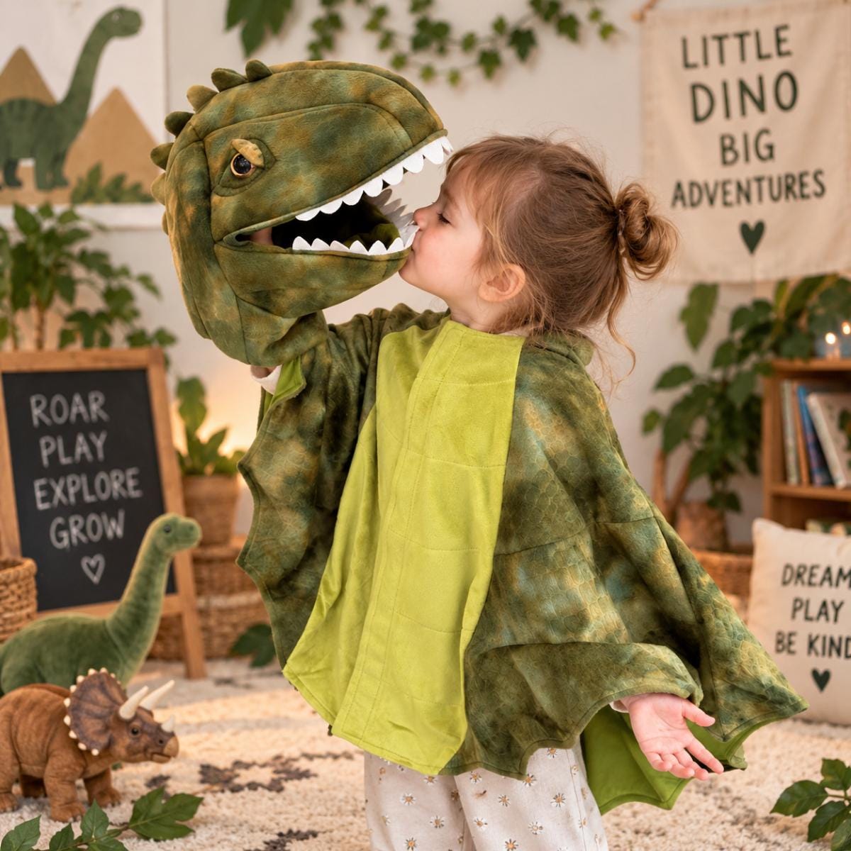 Girls Dinosaur Dress