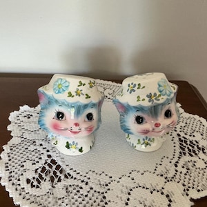 Vintage Lefton Miss Priss Salt and Pepper Shakers