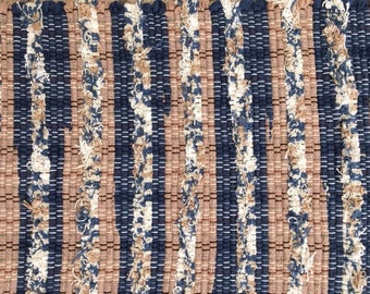 Table Runner Hand Woven Recycled Cottons