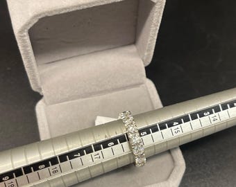 White Gold & Diamond Eternity Band