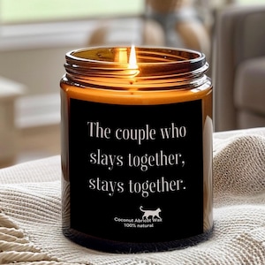 Lights Out By Navessa Allen Candle, bookish candle, dark romance, booktok candle
