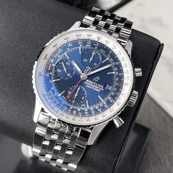 Breitling Navitimer 1 A13324121C1A1 Blue Dial 41m… - image 1