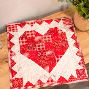 My Sweet Valentine Table Topper (Downloadable Pattern)