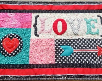 LOVE Table Runner (Downloadable Pattern)
