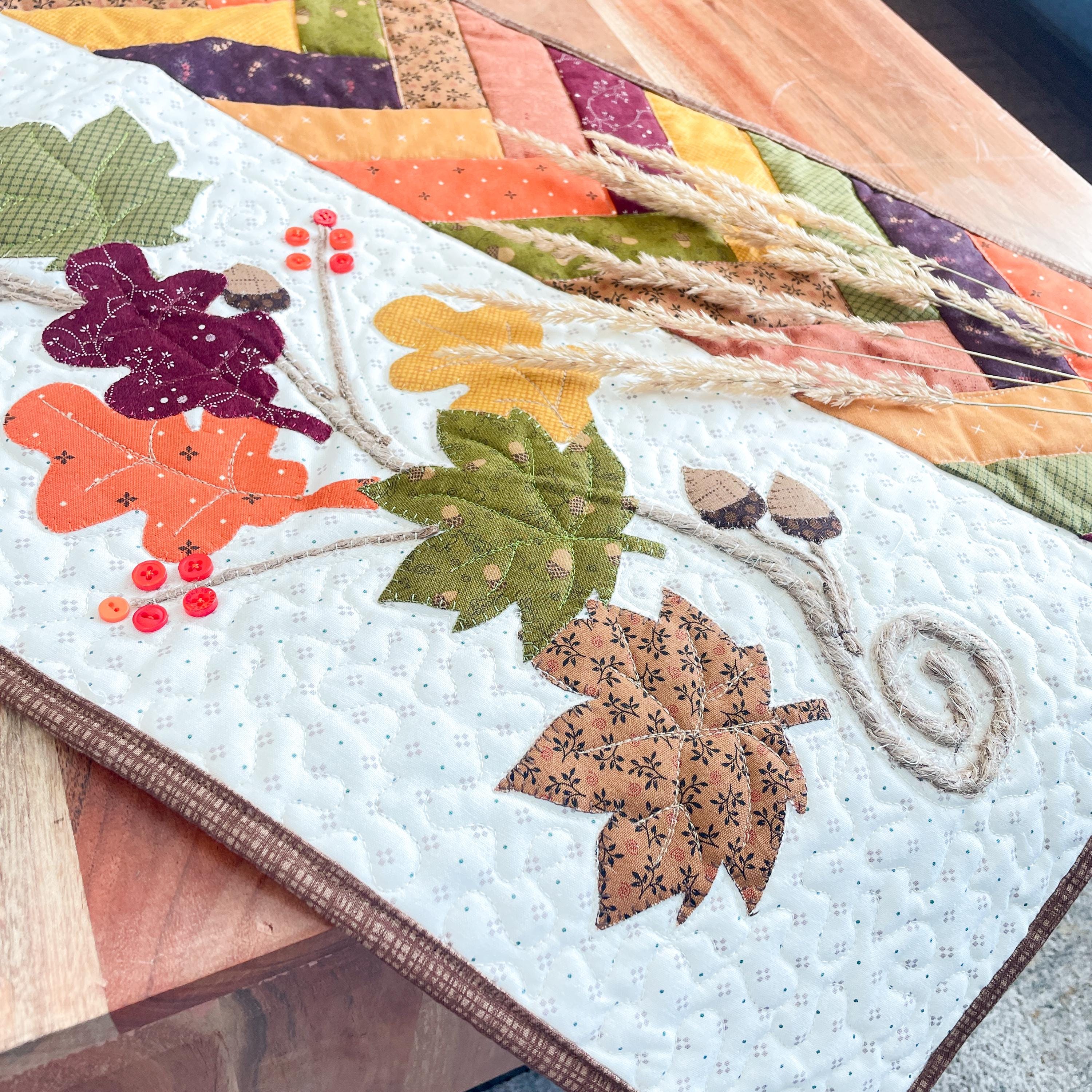 Leaves Are Falling Skyscraper Quilt Sewing Pattern (october) - Etsy