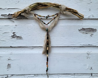 Flax Bow - Harmony Bow - Wisteria - for Peace and Harmony