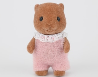 Sylvanian Families Beaver baby figure, Waters, Calico Critters Babblebrook