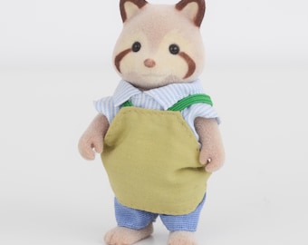 Figura de Sylvanian Toymaker, juguetero Edward Mulberry Racoon, juguetería, Calico Critters