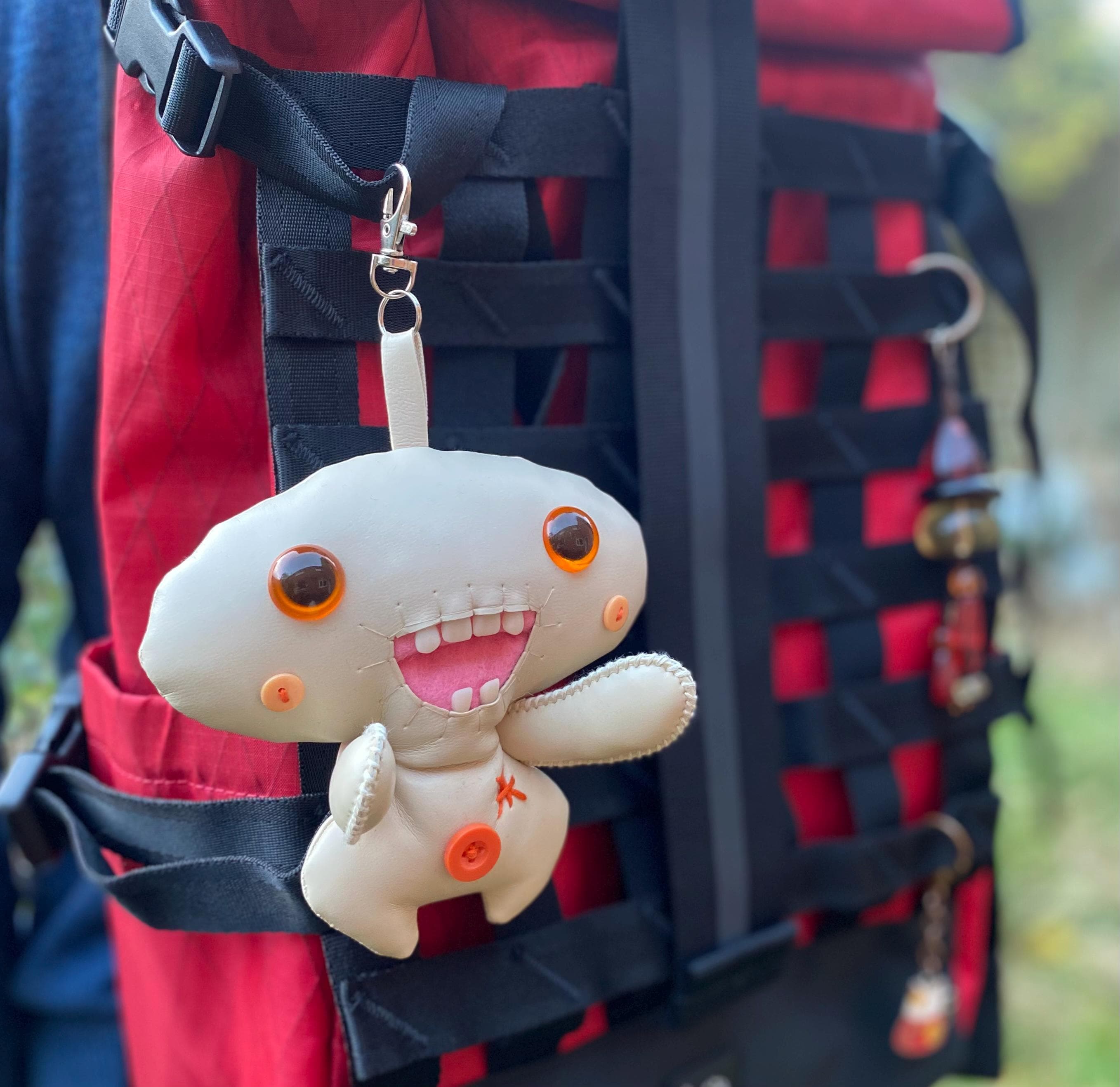 Portachiavi Fuggler Mini Peluche Portachiavi Fuggler - Peluche Mostro Divertente E 'Brutto', Mini Tag Per Chiavi O Zaino Ulamog The Defiler - Foto 2