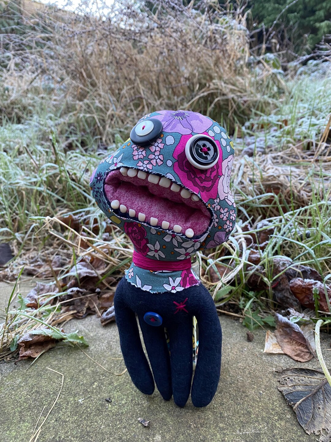 Shadow Sack Jack Uncanimal Creepy Voodoo Doll Monster Plush (teal ...