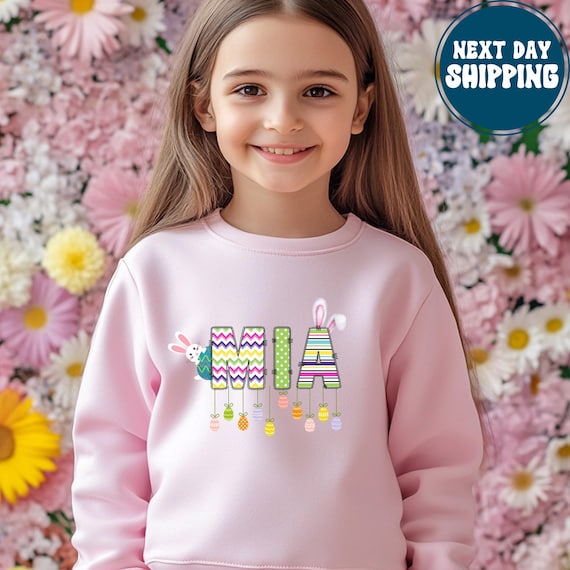 Personalized Easter T-shirt: Custom Name Tee, Boy's Easter Gift